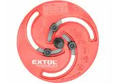 Extol Premium 8801610 Vyrezávač otvorov trojramenný nastaviteľný, Ø19-127mm