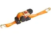 Popruh upínací Strend Pro, samonavíjací pás s račňou, 38 mm, L-4 m, max. 1000 kg