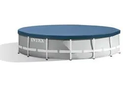 Intex Bazén Prism Frame Premium 26724, kartušová filtrácia, rebrík, krycia plachta, spodná plachta, 457x107 cm