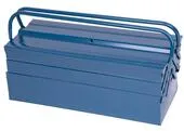 Strend Pro TB101B Kufor na náradie plechový 430x200x210, 5 dielny