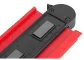 Strend Pro 2171758 Šablóna DG680, 125 mm, s uzamknutím, pomôcka na obkreslenie tvarov
