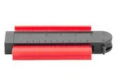 Strend Pro 2171758 Šablóna DG680, 125 mm, s uzamknutím, pomôcka na obkreslenie tvarov