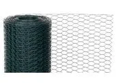 Strend Pro 431013 Pletivo GARDEN HEX PVC 1000/25/1,0 mm zelené, RAL 6005, šesťhranné, chovateľské, bal. 25 m