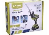 Extol Craft 402454 Aku chvostová píla 20V bezuhlíková