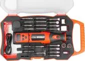 Strend Pro 114604 Brúska mini, priama, vŕtanie a brúsenie, 130 W, s príslušenstvom