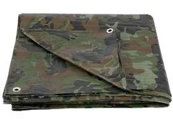 Strend Pro Tarpaulin Khaki Prekrývacia plachta oliva/kamufláž 03,0x05,0 m, 80 g/m
