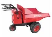 Extol Premium 8891591 Transportér akumulátorový s pojazdom, 48V/15Ah Li-ion, 400kg, 200l