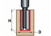 Extol Premium 8802119 Fréza stopková drážkovacia, Ø19x25mm