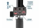 Extol Premium 8891591 Transportér akumulátorový s pojazdom, 48V/15Ah Li-ion, 400kg, 200l