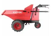 Extol Premium 8891591 Transportér akumulátorový s pojazdom, 48V/15Ah Li-ion, 400kg, 200l