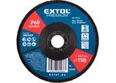Extol Premium 8803483 Kotúč lamelový šikmý korundový, P60, 150mm, diera 22,2mm