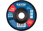 Extol Premium 8803462 Kotúč lamelový šikmý korundový, P40, 115mm, diera 22,2mm