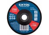 Extol Premium 8803485 Kotúč lamelový šikmý korundový, P100, 150mm, diera 22,2mm