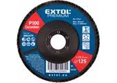 Extol Premium 8803475 Kotúč lamelový šikmý korundový, P100, 125mm, diera 22,2mm
