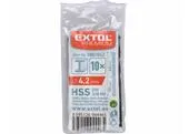 Extol Premium 8801042 Vrták do kovu 10ks, HSS, DIN338, Ø4,2mm