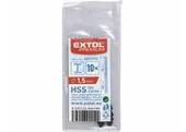 Extol Premium 8801015 Vrták do kovu 10ks, HSS, DIN338, Ø1,5mm