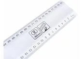 Extol Premium 8825111 Pravítko hliníkové 800x58x3,73mm, mierka z oboch strán, 2x bublinka