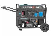 Heron 8896233 Elektrocentrála invertorová rámová 1F, 6,5kW, 9,5HP, elektrický štart s DO