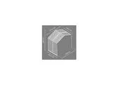 PALRAM 703762 Rozšírenie pre Skylight 8X4 hnedé
