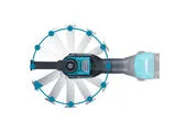 Makita TM001GZ Aku multifunkčný nástroj 40V bez aku
