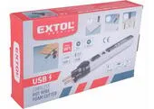EXTOL PREMIUM 8891504 Pero vyrezávacie na polystyrén akumulátorové, 2Ah