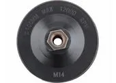 Extol Craft 108523 Tanier unášací so suchým zipsom pre uhlovú brúsku, Ø100mm