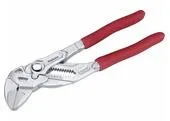 Fortum 4770211 Kliešťový kľúč s hladkými čeľusťami, 180mm, CrV, poniklovaný