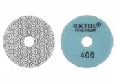 Extol Premium 8803096 Kotúč diamantový leštiaci na suchý zips, Ø100mm, P400