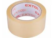 Extol Premium 8856323 Páska lepiaca transparentná tichá, 48mm x 66m, hrúbka 0,046mm