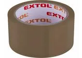 Extol Premium 8856325 Páska lepiaca hnedá tichá, 48mm x 66m, hrúbka 0,05mm