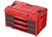 Box QBRICK® System ONE Workshop Red - Cart, 3x Toolbox, 4 dielna sada boxov na náradie