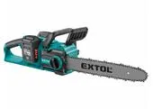 Extol Industrial Píla reťazová Share20V, 2x 4Ah, čepeľ 300mm, bezuhlíkový motor