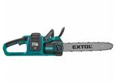 Extol Industrial Píla reťazová Share20V, 2x 4Ah, čepeľ 300mm, bezuhlíkový motor