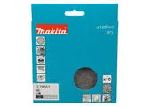 Makita D-78651 Sieťovaný brúsny papier na suchý zips 125mm, Z80, 10ks