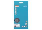 Makita D-78651 Sieťovaný brúsny papier na suchý zips 125mm, Z80, 10ks