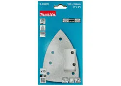 Makita E-23450 Brúsny papier 100 x 150 mm, suchý zips, Z120, 7 otvorov