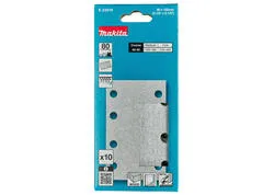 Makita E-23503 Brúsny papier 80 × 130 mm, suchý zips, Z60, 8 otvorov