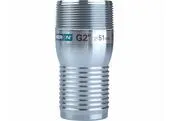 Heron 8898125 Konektor pre hadicu 2", vonkajsí závit G2", pozinkovaný
