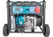 Heron 8896235 Elektrocentrála invertorová rámová 3F, 9kW, diaľkové ovládanie, podvozok