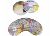 Extol Craft 106903 Kotúč rezný na kov 20ks, 125x1,0mm, v plechová krabička