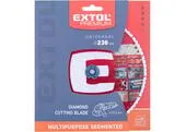 Extol Premium 8803004 Kotúč rezný diamantový segmentový, ø230mm, kameň/kov/drevo