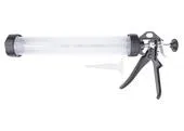 Extol Craft 945107 Pištoľ na tmel zatvorená transparentná, 375mm, 700ml