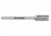 Extol Industrial 8703813 Fréza karbidová valcová, ø6mm, rezná dĺžka 13mm, stopka ø3mm