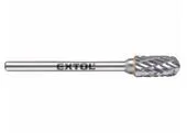 Extol Industrial 8703823 Fréza karbidová valcová, polguľaté čelo, ø6mm, rezná dĺžka 13mm, stopka ø3mm