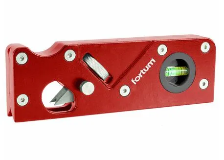 Fortum 4752104 Hoblík na zrážanie hrán, 2 profilové nože, 155mm, hliník