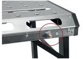Fortum 4759970 Stôl zvárací skladací, max. 454kg