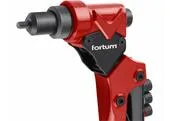 Fortum 4770628 Kliešte nitovacie s otočnou hlavou, 260mm, 2v1, nity 2,4-4,8mm, matice M3-M6