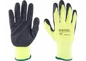 Extol Premium 8856647 Rukavice nylonové polomáčané v latexe, 11"