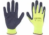 Extol Premium 8856645 Rukavice nylonové polomáčané v latexe, 9"