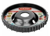 Extol Premium 8803720 Kotúč rašpľový hrubý oblý, ø118x18x22,2mm